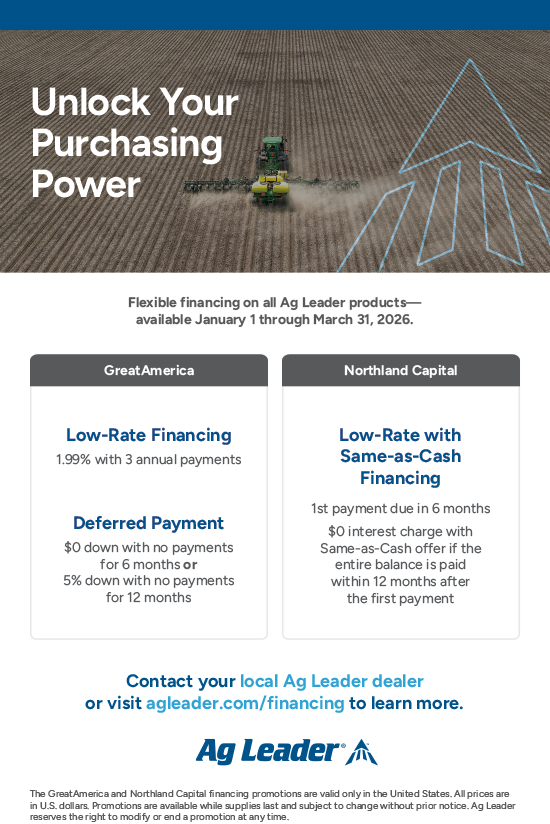Ag Leader Financing