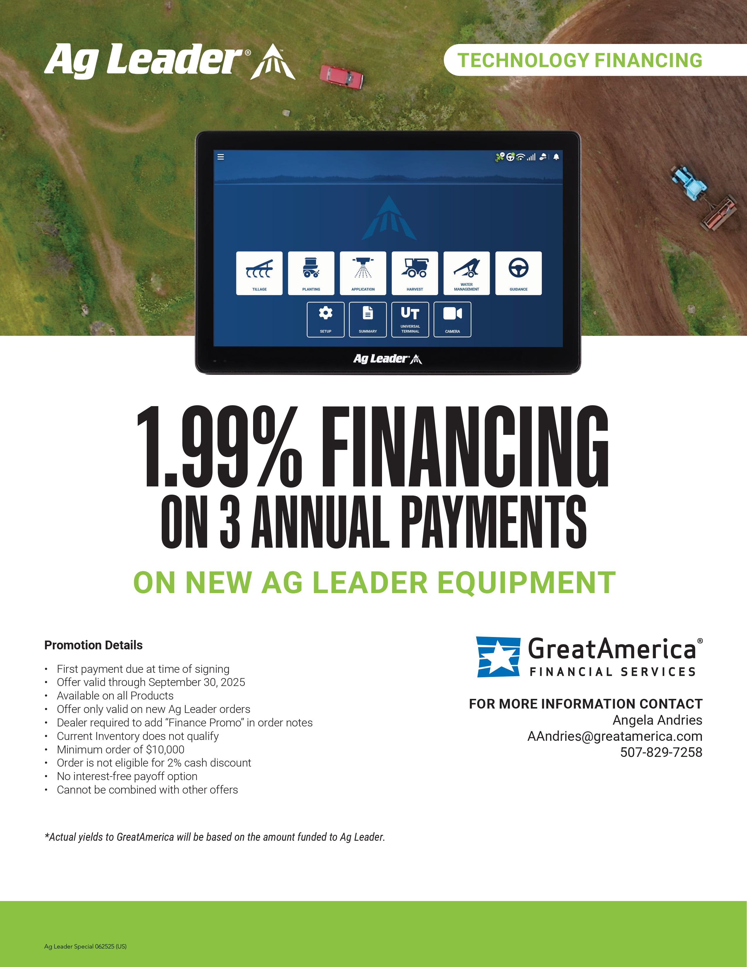 Ag Leader Financing Options